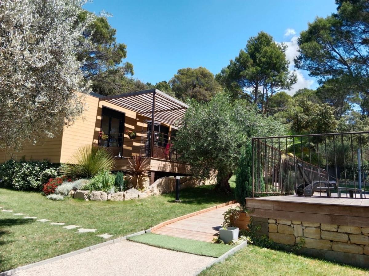 Villa Les Troglodytes Du Ventoux Bollène Exterior foto